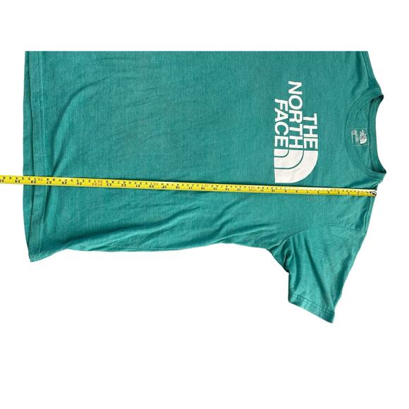 North Face TNF Teal S/S Mens Large Slim Fit Shirt - Picture 5 of 5